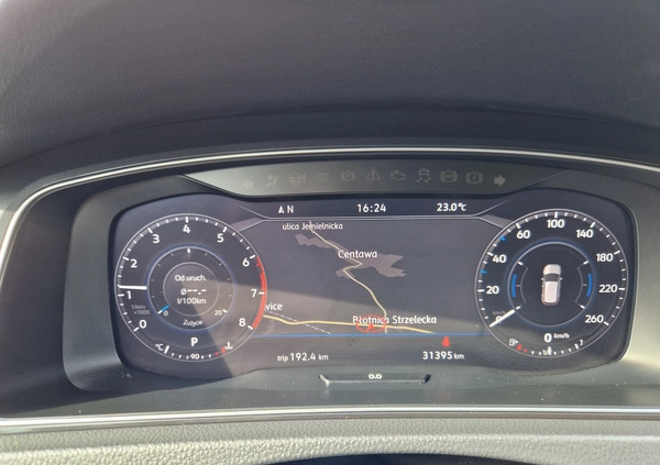 Volkswagen Golf cena 72000 przebieg: 32000, rok produkcji 2017 z Ciechanowiec małe 742